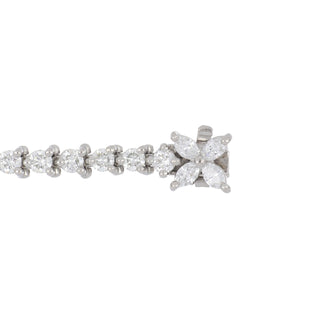 Estate Tiffany & Co. Platinum Victoria Diamond Line Bracelet
