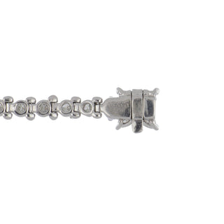 Estate Tiffany & Co. Platinum Victoria Diamond Line Bracelet