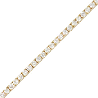 18K Gold Diamond Line Bracelet