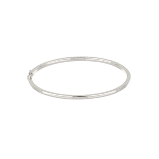 Tenenbaum Collection 18K White Gold Diamonds Bangle Bracelet
