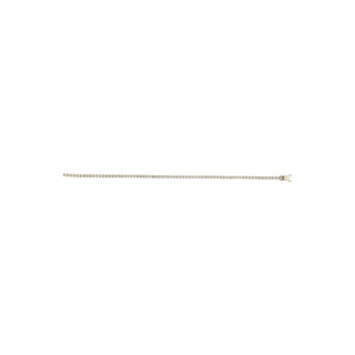 Estate 18K Gold Diamond Line Bracelet