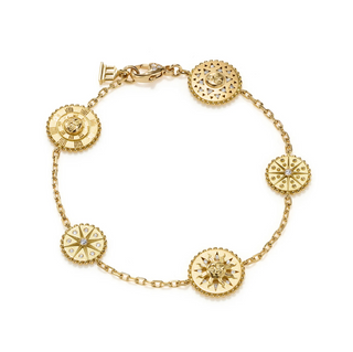 Temple St. Clair Orbit Station Bracelet with Diamonds