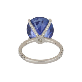 Tenenbaum Workshop Ceylon Sapphire & Diamond Ring