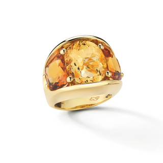 Seaman Schepps 18K 485 Ring in Citrine