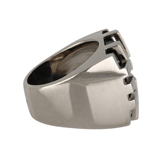Estate Cartier 18K White Gold 'Le Baiser du Dragon' Ring