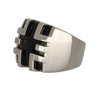 Estate Cartier 18K White Gold 'Le Baiser du Dragon' Ring