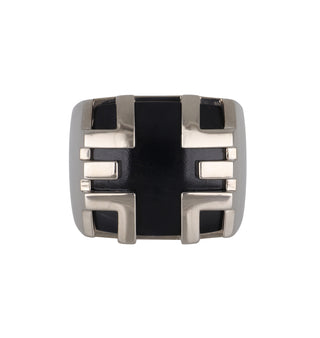 Estate Cartier 18K White Gold 'Le Baiser du Dragon' Ring