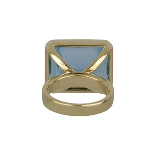 Tenenbaum Workshop 18K Gold Bezel-Set Aquamarine Ring