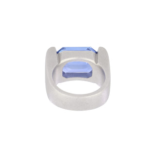 Tenenbaum GIA Ceylon Sapphire Channel-Set Ring