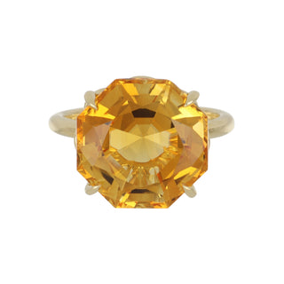 Estate Tiffany & Co. Sparklers Collection Octagonal Citrine Ring