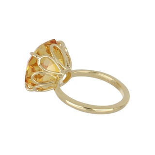 Estate Tiffany & Co. Sparklers Collection Octagonal Citrine Ring