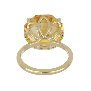 Estate Tiffany & Co. Sparklers Collection Octagonal Citrine Ring