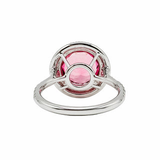 Estate Tiffany & Co. Platinum Soleste Pink Tourmaline Ring