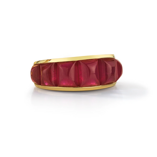 Seaman Schepps 18K Gold Ruby Portofino Ring