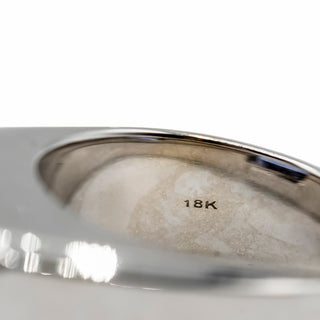 18K White Gold 13ct GIA Ceylon Sapphire Ring