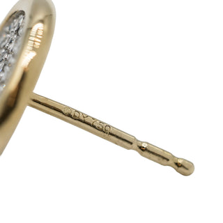 Estate David Yurman 18K Gold Elements Triple Drop Earrings
