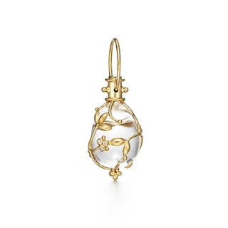 Temple St. Clair 18K Medium Rock Crystal Vine Amulet with Diamonds