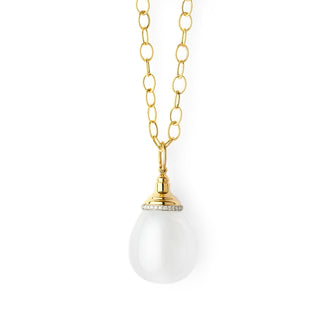 Syna 18K Gold Origin Moon Drop Pendant