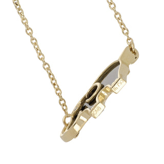 Vintage Van Cleef & Arpels Onyx & Diamond Elephant Pendant Necklace