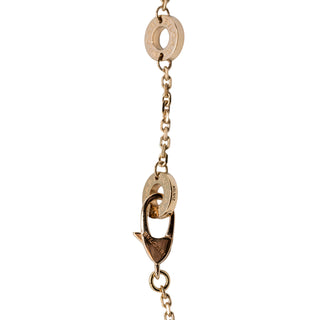 Estate Bulgari 18K Rose Gold Divas Dream Necklace with Malachite