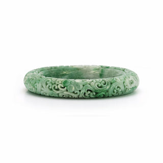 Seaman Schepps 18K Jadeite Canton Bracelet
