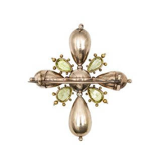 Antique Georgian Amethyst and Chrysoberyl Jewelry Suite