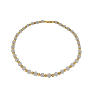 Vintage LaLaounis 18K Gold Rock Crystal Jewelry Suite