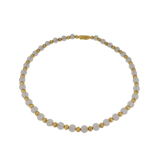 Vintage LaLaounis 18K Gold Rock Crystal Jewelry Suite