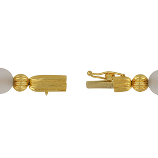 Vintage LaLaounis 18K Gold Rock Crystal Jewelry Suite