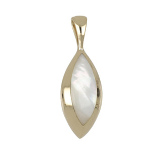Kabana 14K Gold Mother of Pearl Pendant