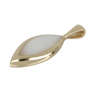 Kabana 14K Gold Mother of Pearl Pendant