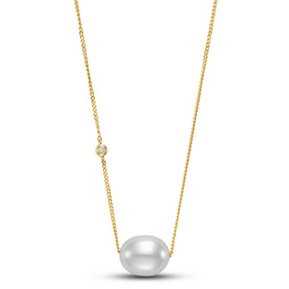 Mastoloni 14K Gold Pendant Necklace with Diamond