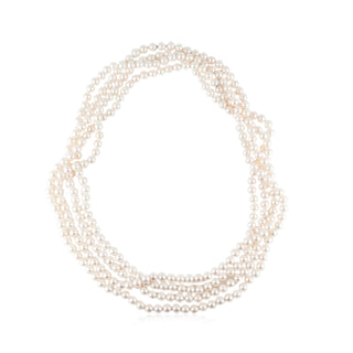 Estate 62" Cultured Pearl Single Strand