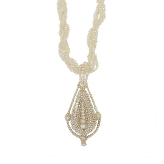 Victorian 14K Rose Gold Choker Length Necklace