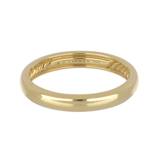 Estate David Yurman 18K Gold Classic Band