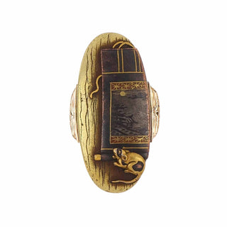 Victorian Shakudo Ring with Mouse