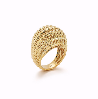 Seaman Schepps 18K Lightship Dome Ring