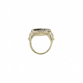 Estate 14K Gold Ancient Roman Coin Ring
