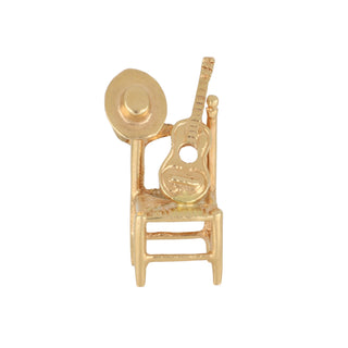 Estate 14K Gold Chair Charm