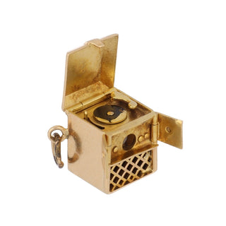 14K Gold Drop Pendant