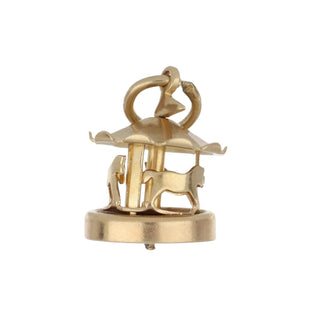 14K Gold Drop Pendant