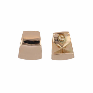 Estate 14K Rose Gold Tapered Earrings