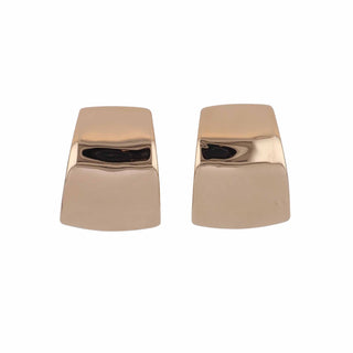 Estate 14K Rose Gold Tapered Earrings