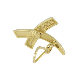 1980s Tiffany & Co. 18K Paloma Picasso Graffiti X Earrings