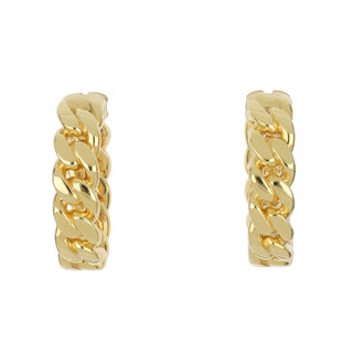 Antonio Papini 18K Gold Hoop Earrings