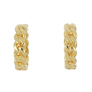 Antonio Papini 18K Gold Hoop Earrings