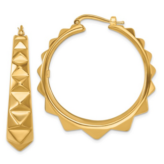 Tenenbaum Collection 14K Gold Hoop Earrings