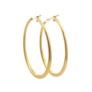 Antonio Papini 18K Gold Hoop Earrings
