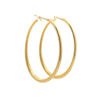 Antonio Papini 18K Gold Hoop Earrings