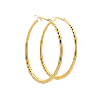 Antonio Papini 18K Gold Hoop Earrings